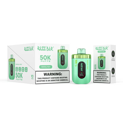 650 mAh rechargeable Puff Razz Bar 50K Taff