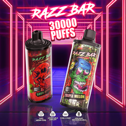 Razz Bar 30000 Puffs Vape 1.0 Ω Mesh Coil