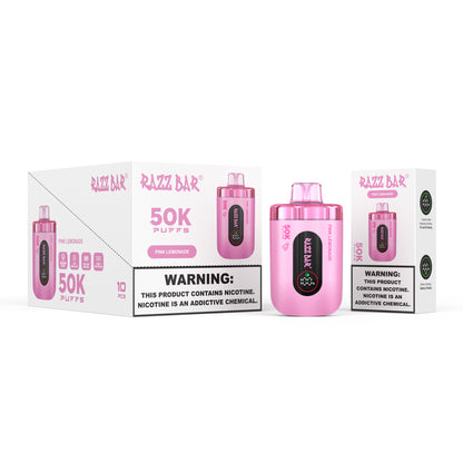 650 mAh rechargeable Puff Razz Bar 50K Taff
