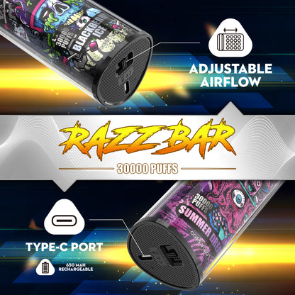 Razz Bar 30000 Puffs Vape 1.0 Ω Mesh Coil