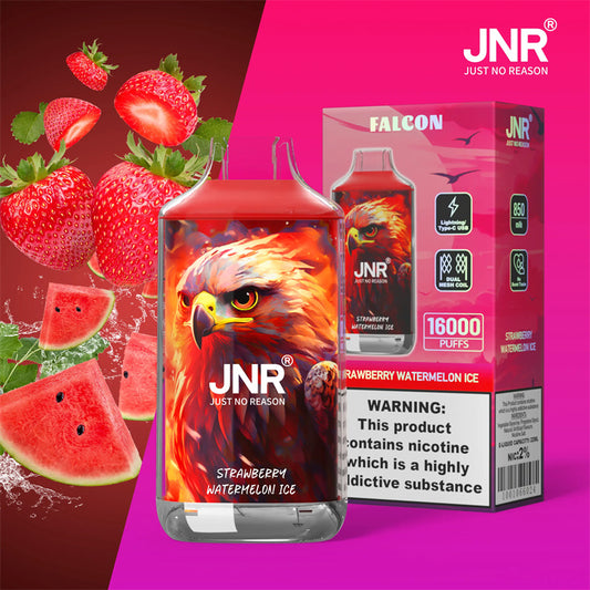 JNR Falcon Puff 16k Taff - Strawberry Watermelon Ice