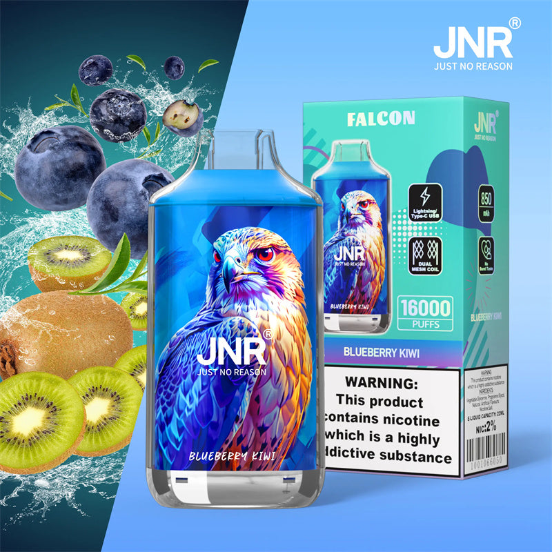 Blueberry Kiwi Puff JNR Falcon 16k Cigarette électronique