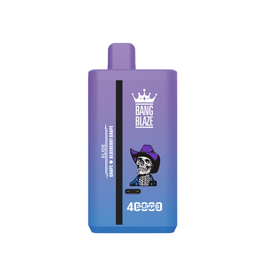 Grape & Blueberry Grape Bang King Puff 40K Taff Vape