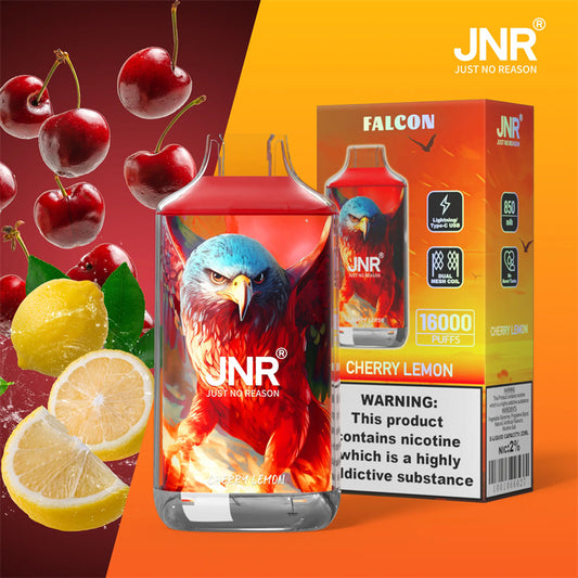 Cherry Lemon Puff JNR Falcon 16k 16000 puffs