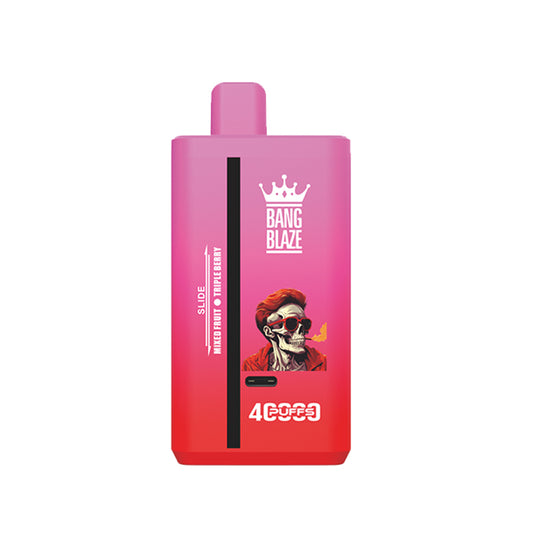 Puff 40000 Taff Bang King 40k Puffs Vape Jetable Mixed Fruit & Triple Berry