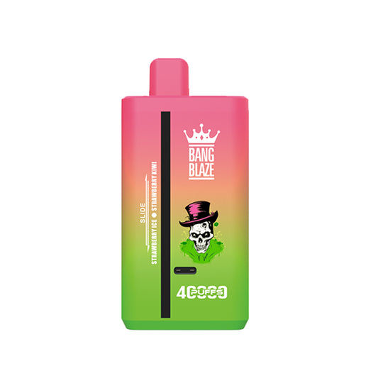 Puff 40000 Taff Cigarettes électroniques Jetable Strawberry Ice & Strawberry Kiwi