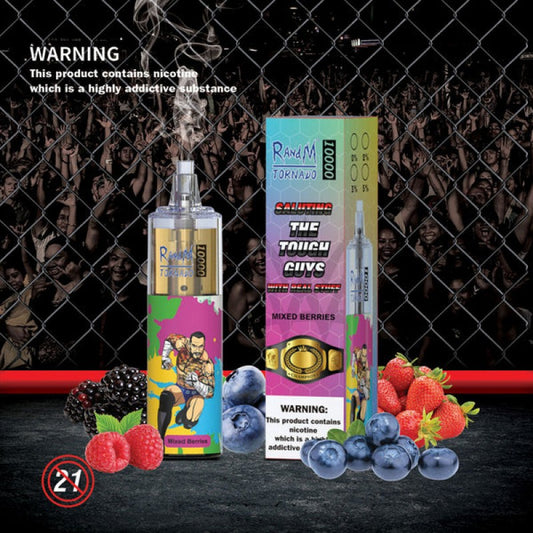 Randm 10000 Puff Cigarettes électroniques Jetables Mixed Berries