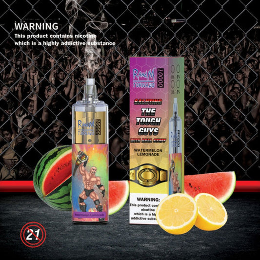 Randm Tornado Puff 10000 Taff Vape Jetable Watermelon Lemonade