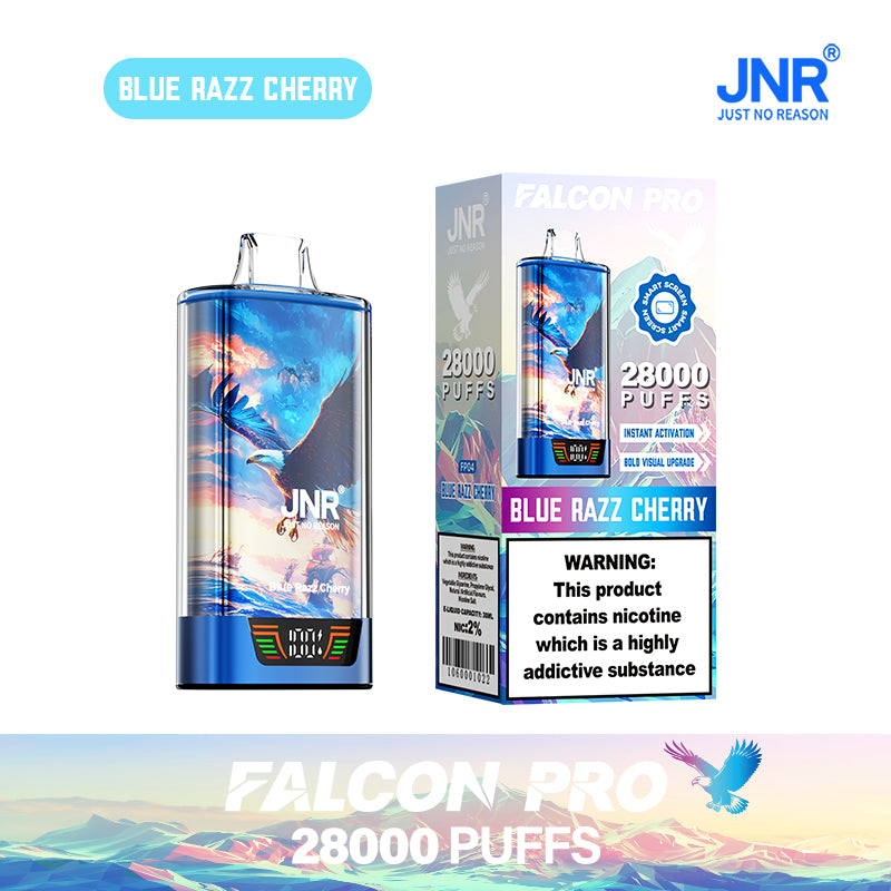 JNR Falcon Pro 28000 Bouffées Blue Razz Cherry
