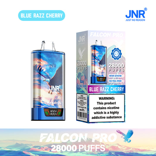 JNR Falcon Pro 28000 Bouffées Blue Razz Cherry