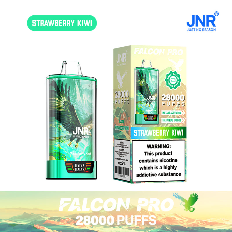 JNR Falcon Pro 28000 Bouffées Strawberry Kiwi