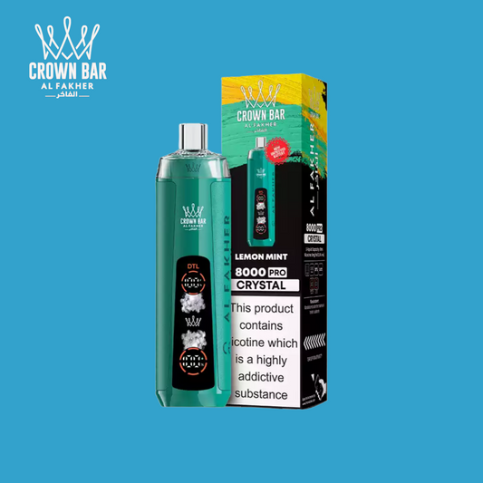 Puff Al Fakher 8000 Taff Lemon Mint