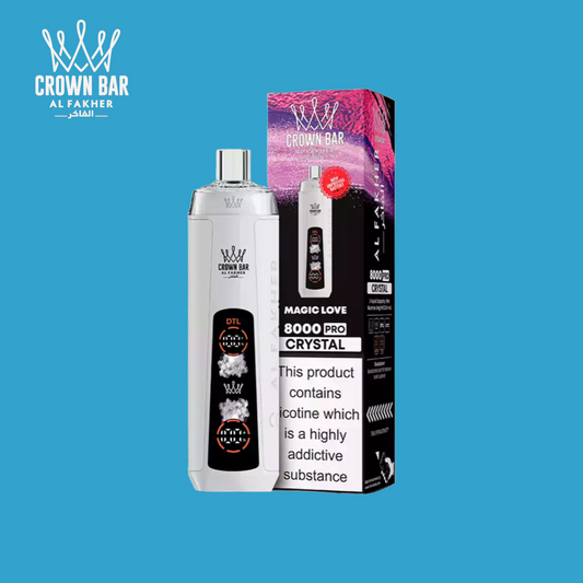 Al Fakher Crown Bar 8000 Puffs Magic Love Vape