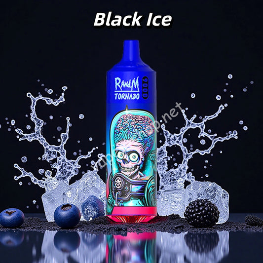 Black Ice Randm Tornado 9000 Puffs Vape