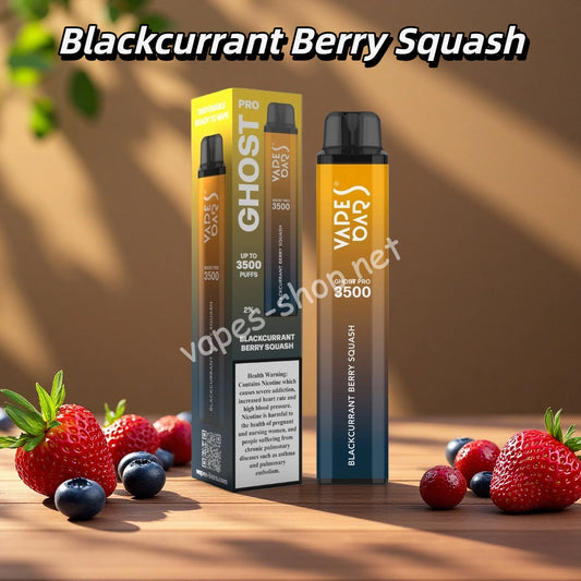 Blackcurrant Berry Squash Puff 3500 Taff 
