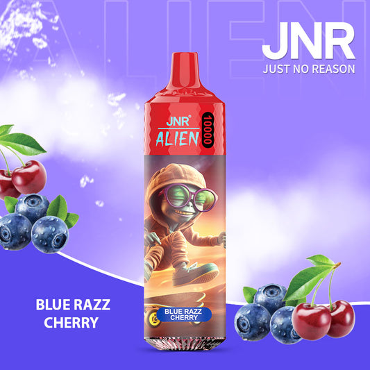 Blue Razz Cherry JNR Puff Vape 10K Bouffees