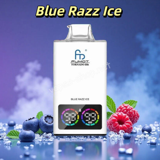 Blue Razz Ice Randm 35K Puffs Vape Jetable