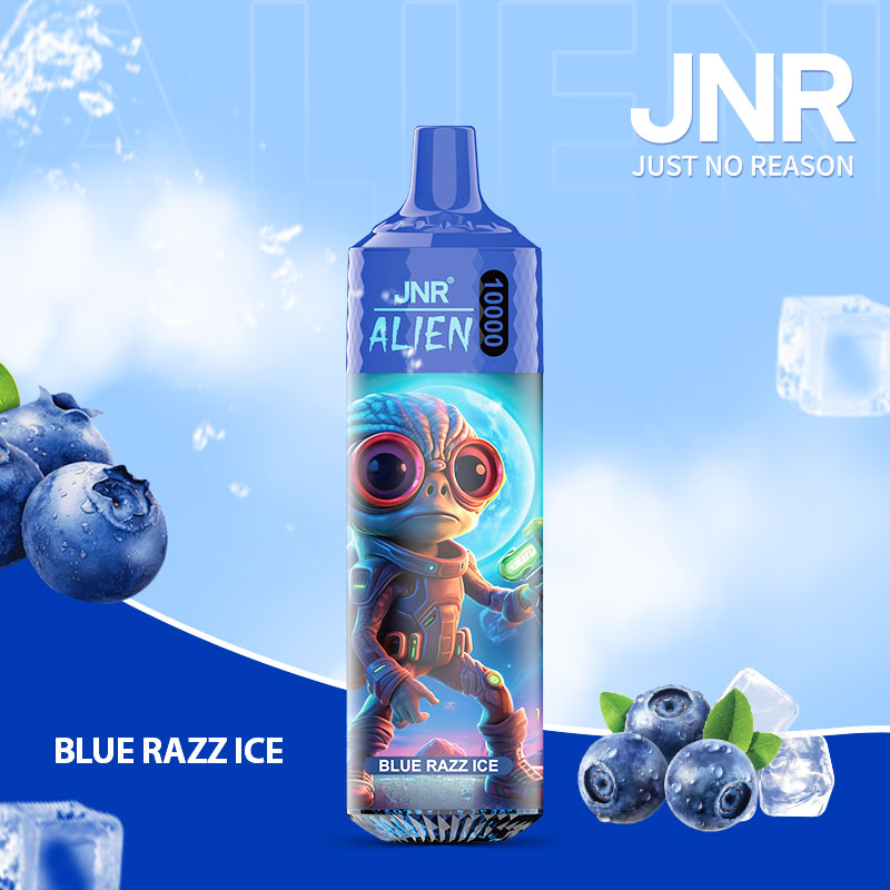 Blue Razz Ice Puff 10000 Taff JNR