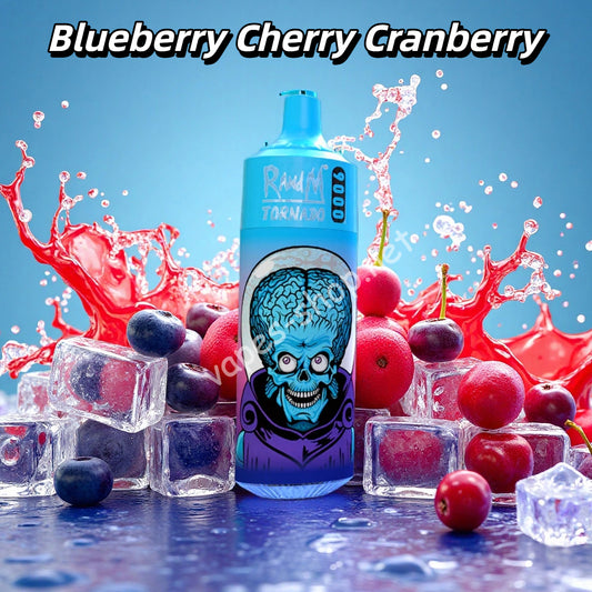 Blueberry Cherry Cranberry Randm Tornado 9K Puffs