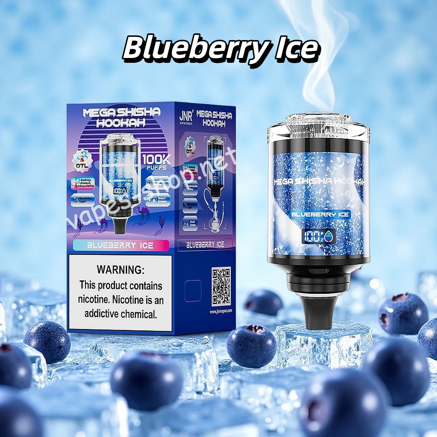 Blueberry Ice JNR Puff 100K Bouffees Vape
