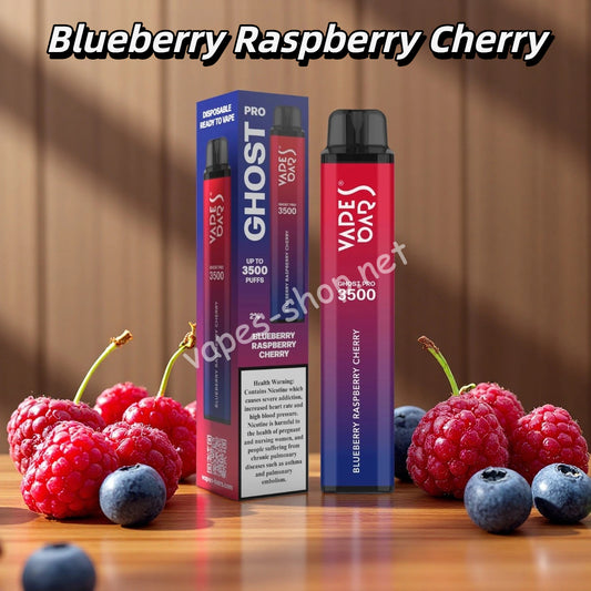 Blueberry Raspberry Cherry Ghost Pro 3500 Puffs