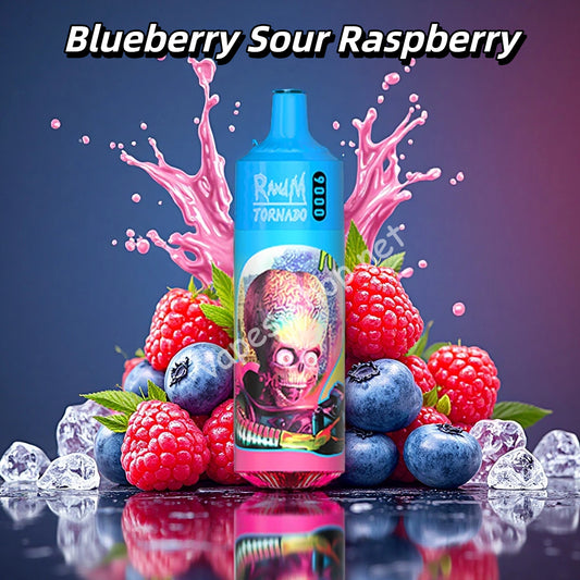 Blueberry Sour Raspberry Tornado Puff 9K