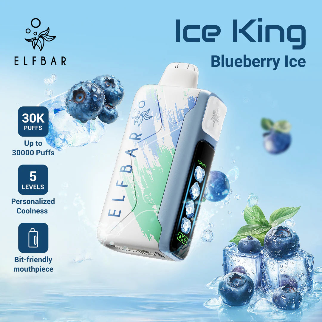 Puff 30000 Taff Vape Jetable - Blueberry Ice Gout