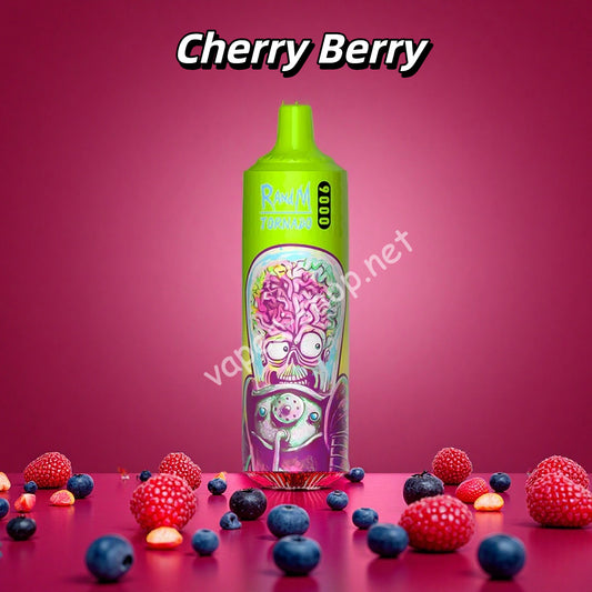 Cherry Berry Puff 9K Randm Tornado Vape Jetable