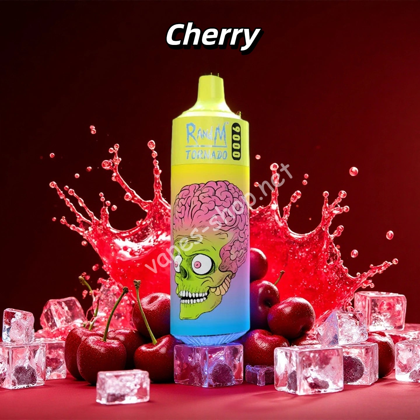 Cherry Puff 9000 Taff Tornado Vape