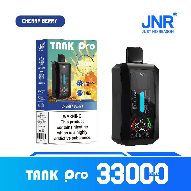 JNR Tank Pro 33K Bouffées Cherry Berry