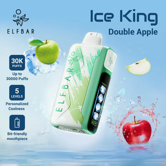 Puff 30000 Taff Double Apple Gout Vape Jetable with 5% Nicotine