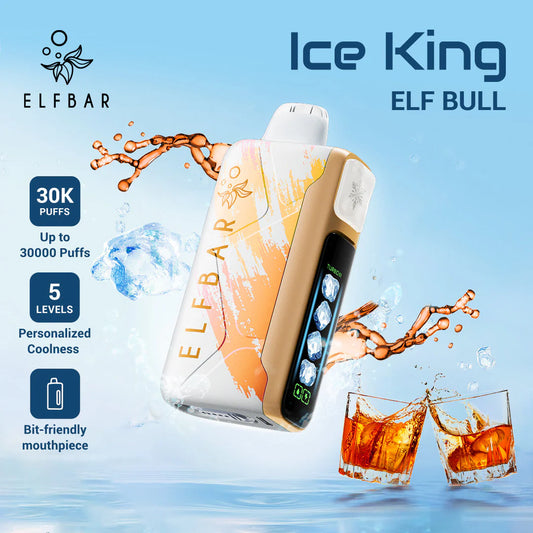 Elf Bull Gout - Puff 30000 Taff Vape Jetable with 20 ml E-liquide