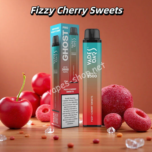 Fizzy Cherry Sweets Puff 3500 Taff Vape Jetable