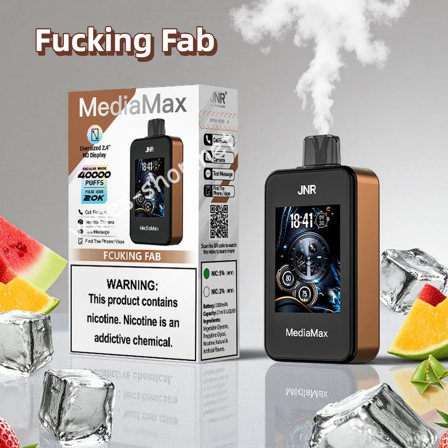 Fucking Fab Puff JNR 40K Bouffees Vape Jetable
