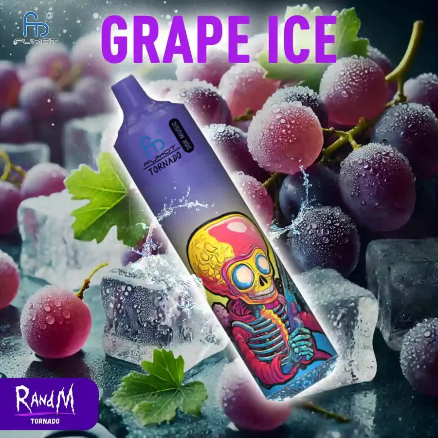 Puff 30K Bouffees Vape Jetable - Grape Ice Gout