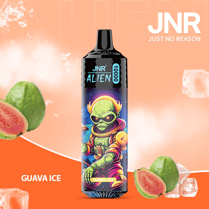 Puff JNR Cigarette électronique Jetable 10K Bouffees - Guava Ice Saveur