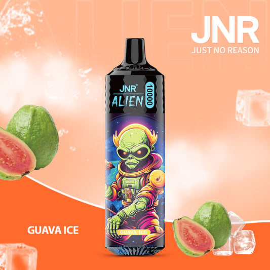 Puff JNR Cigarette électronique Jetable 10K Bouffees - Guava Ice Saveur