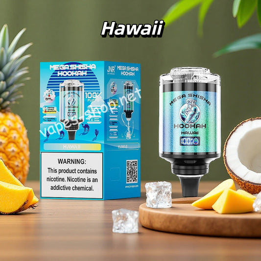 Hawaii Puff JNR 100K Bouffees Vape Jetable