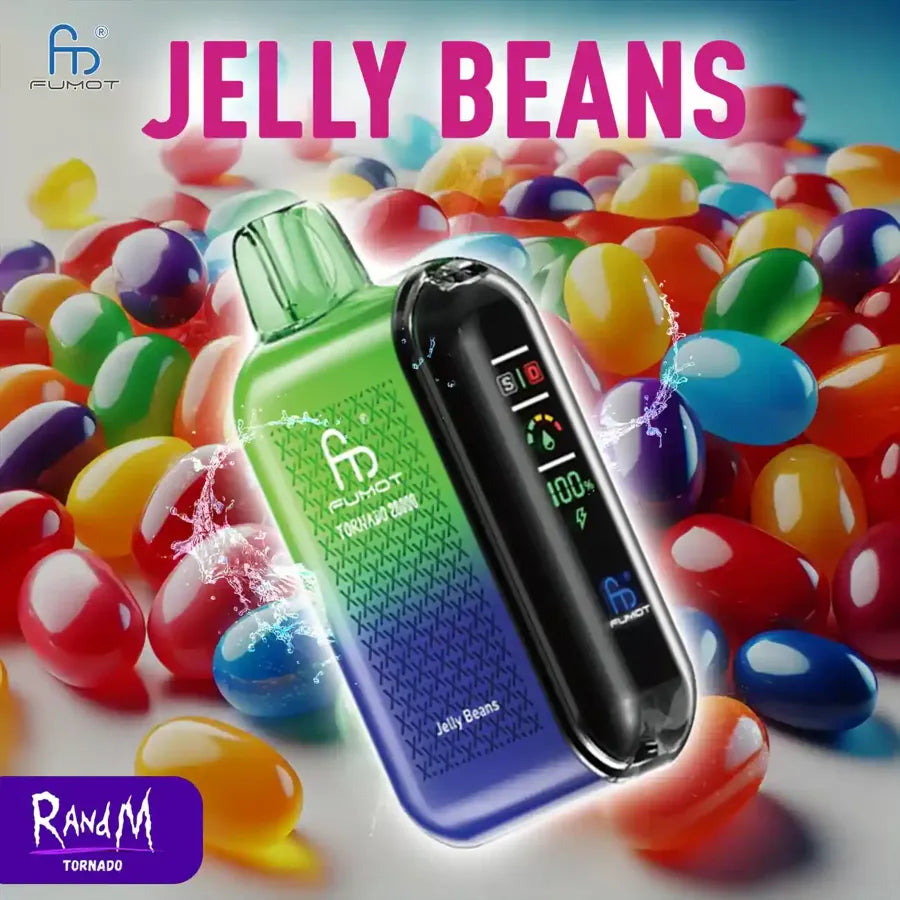 Puff Tornado 20000 Puffs Power Jelly Beans Saveurs Vape Jetable with 20ml E-liquide