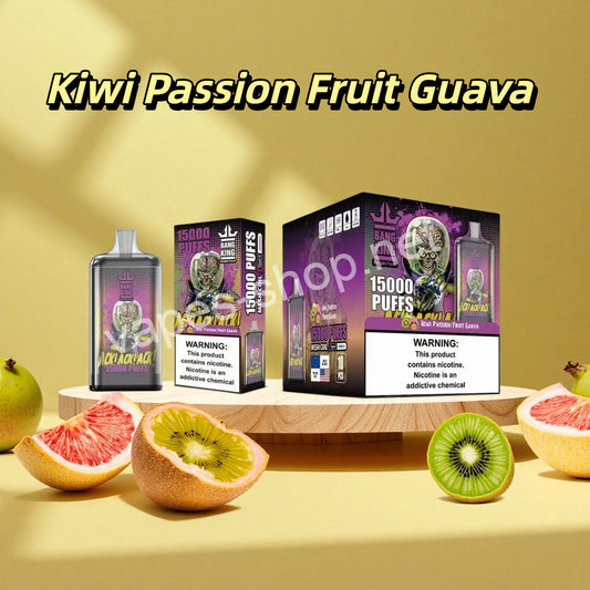 Kiwi Passion Fruit Guava Bang King 15K Puffs