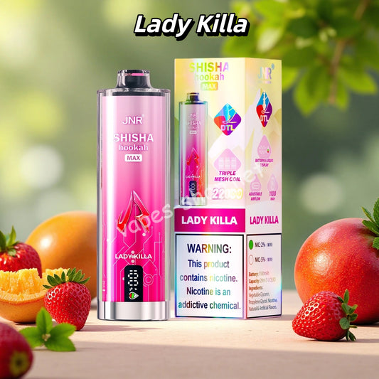 Lady Killa Puff 22k Bouffees Vape Jetable