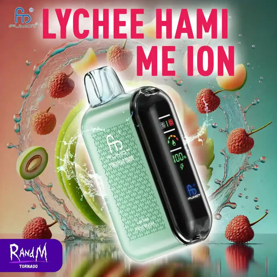 Puff 20K Power Lychee Hami Me Ion Saveurs Randm Tornado 20000 Bouffees Vape Jetable