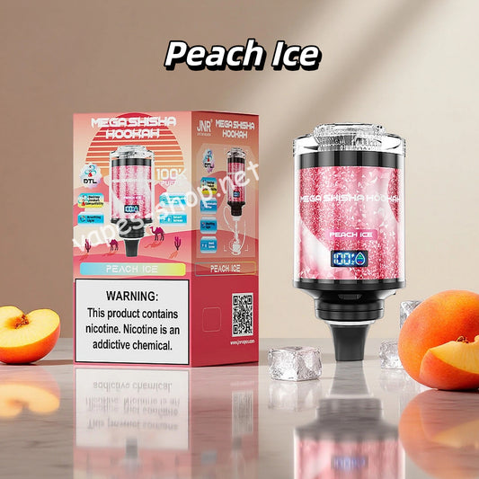 Peach Ice 100K Puff JNR Vape Jetable