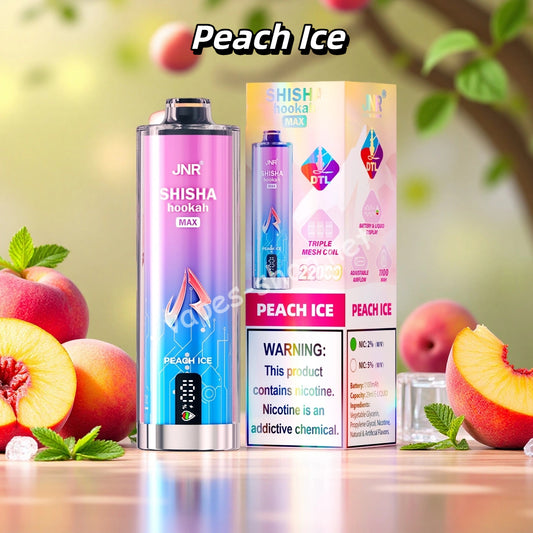 Peach Ice Puff 22K Bouffees Vape Jetable