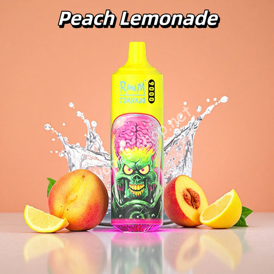 Randm Tornado 9000 Puffs Peach Lemonade
