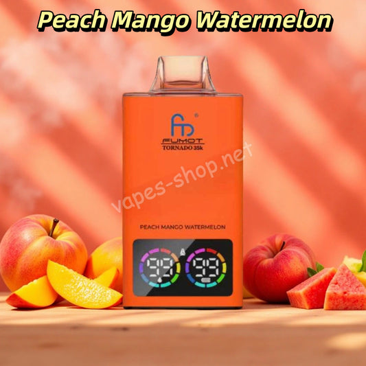 Peach Mango Watermelon Tornado 35000 Puffs