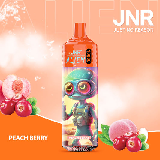 Peach Berry JNR Puff 10000 Taff Vape Jetable