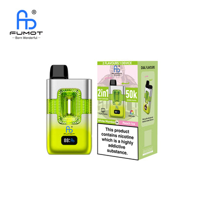 FUMOT ECO 2IN1 50K Peach Ice & White Mamba Saveurs
