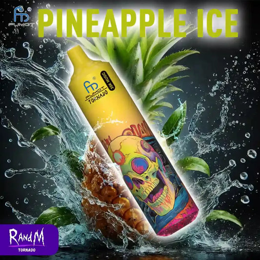Randm 30000 Puffs Pineapple Ice Gout de Puff Jetable with 2% Nicotine