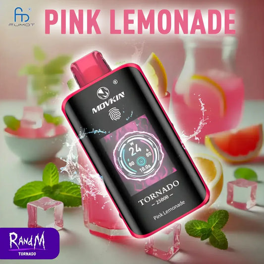 Puff 25K Big Puffs Cigarette électronique Jetable Tactile Vape Shop - Pink Lemonade Gout